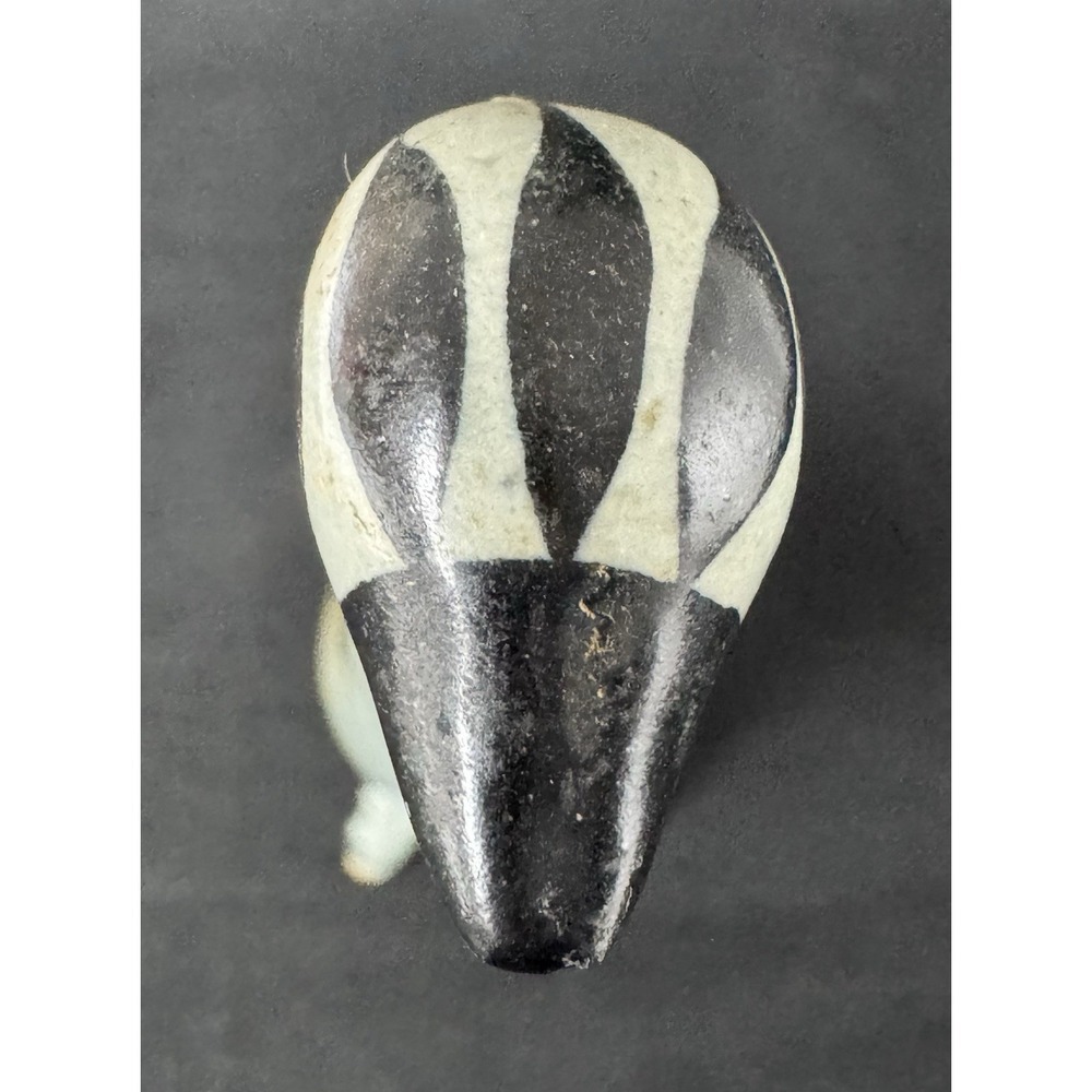 Vintage Tonala Mexico Pottery Hand Painted Bird 9" Long 6.5" Tall Read Note - Picture 15 of 16